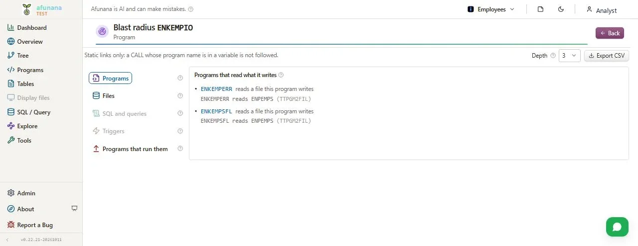 What a change to ENKEMPIO reaches, with the evidence for each line.